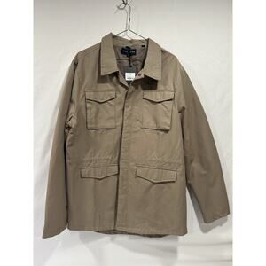 FIVE FOUR Men’s Fielder Jacket Color: Khaki Size Large New With Tags